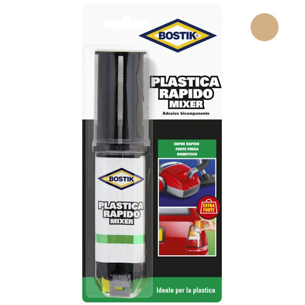 UHU Bostik Plastica Rapido MIXER Adesivo Acrilico Bicomponente ML25 - UHU BOSTIK